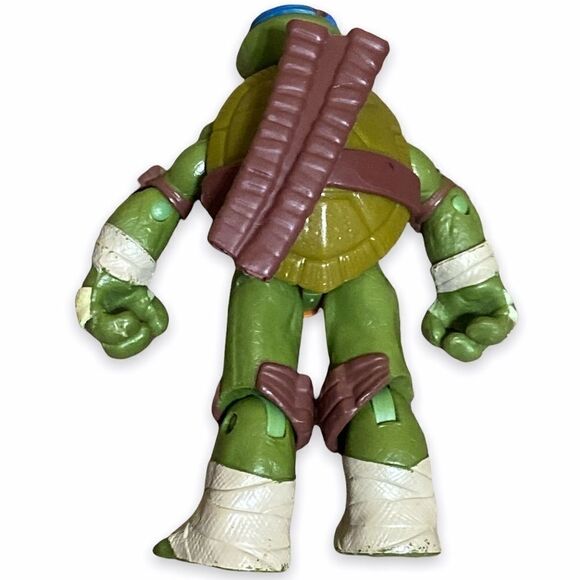 2012 Viacom Teenage Mutant Ninja Turtles Action Figure Leonardo no weapons - Picture 3 of 5